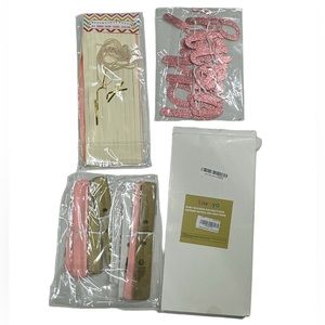 Kiwayo pack of 4 shower gender reveal decorations never used, new in packaging!